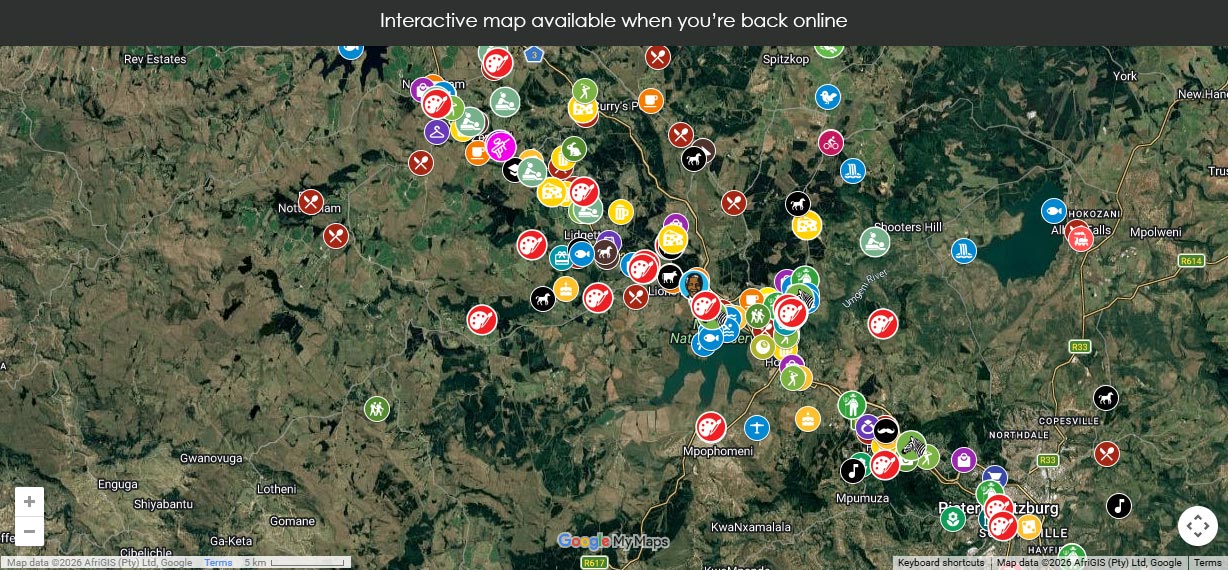 Map unavailable offline