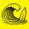 Surfing icon